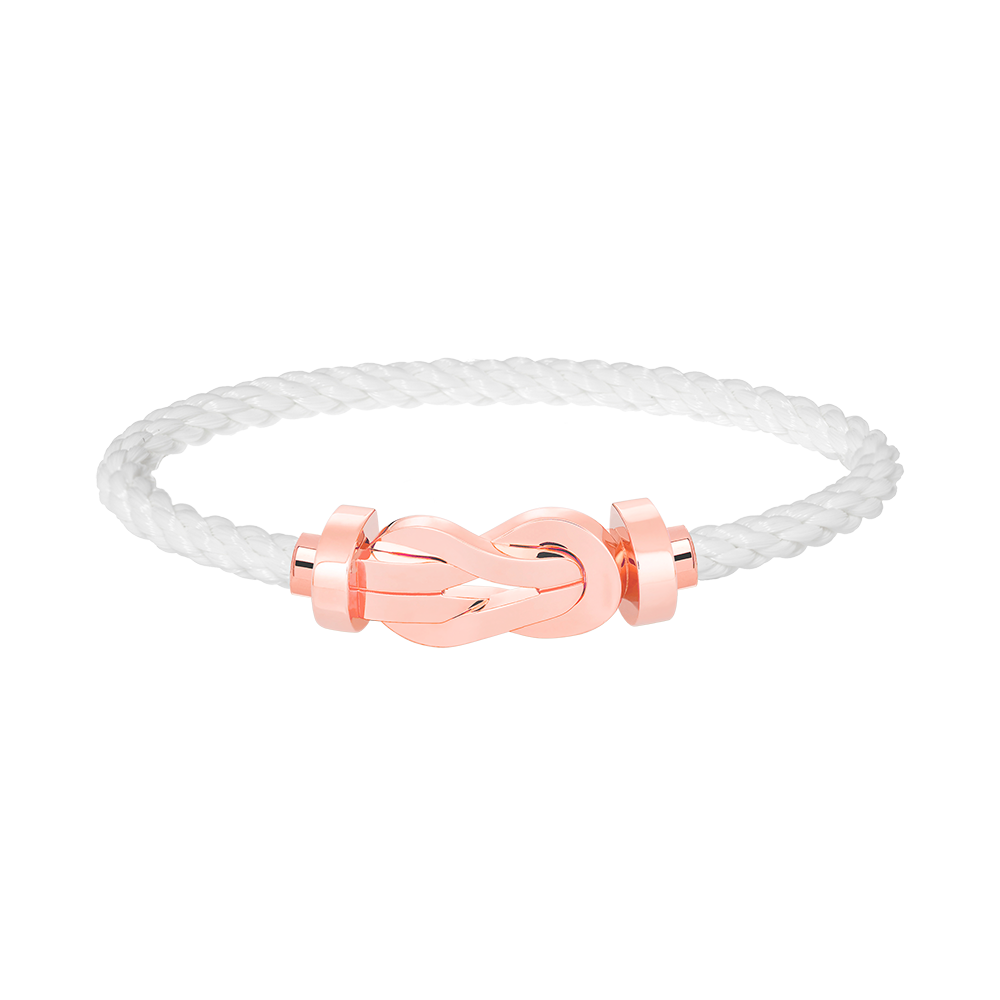[BIJOUX]CHANCE LARGE 8 FIGURE BUCKLE NO DIAMOND BRACELET ROSE GOLD