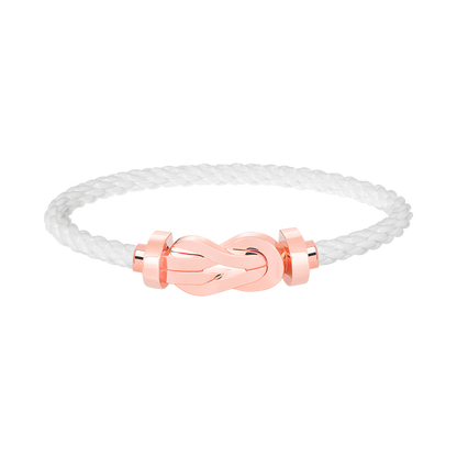 [BIJOUX]CHANCE LARGE 8 FIGURE BUCKLE NO DIAMOND BRACELET ROSE GOLD