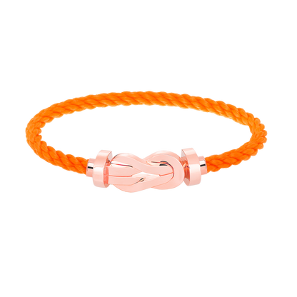 [BIJOUX]CHANCE LARGE 8 FIGURE BUCKLE NO DIAMOND BRACELET ROSE GOLD