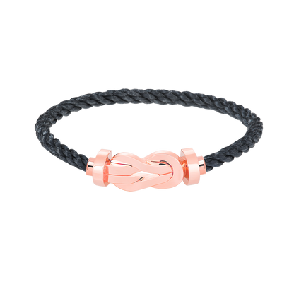 [BIJOUX]CHANCE LARGE 8 FIGURE BUCKLE NO DIAMOND BRACELET ROSE GOLD