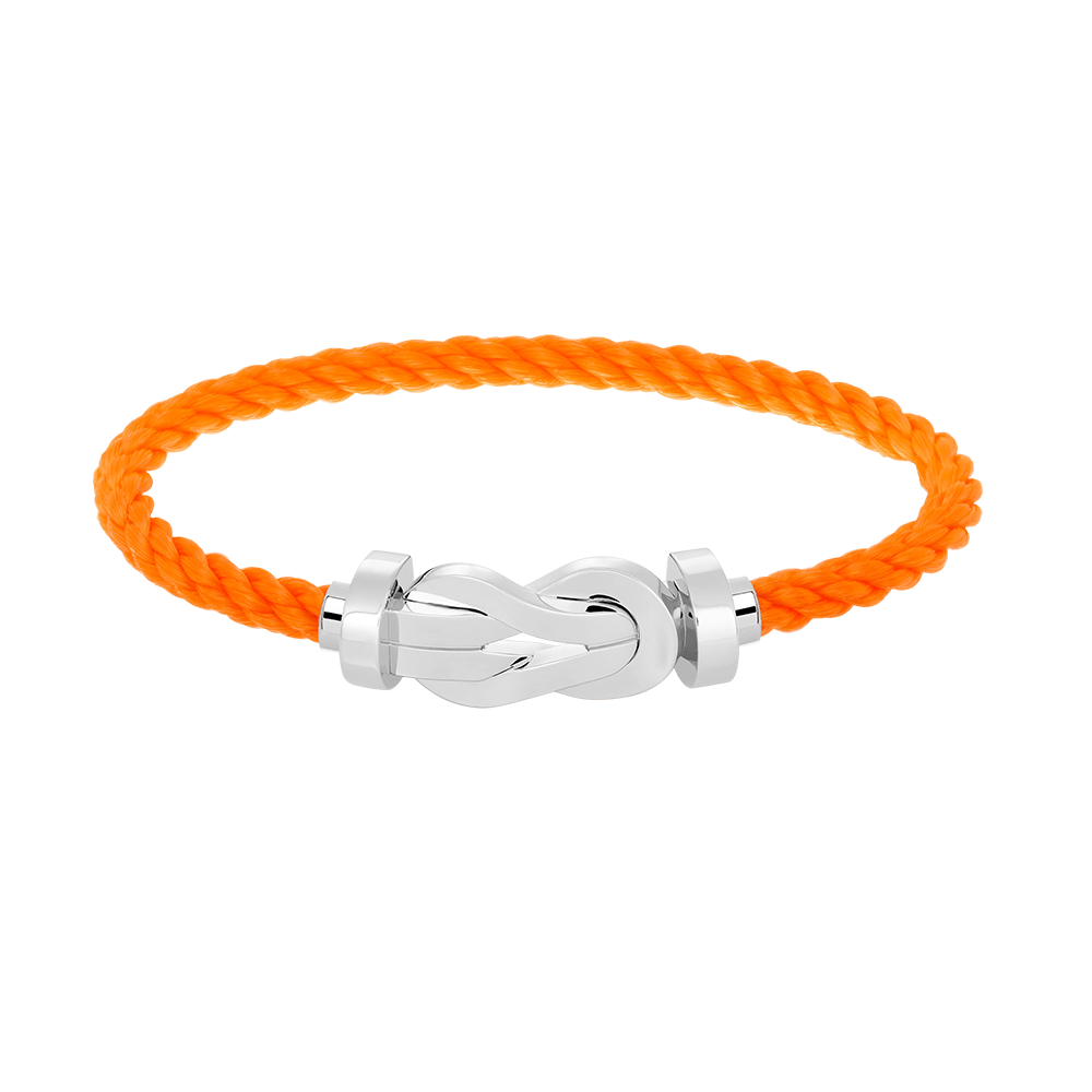 [BIJOUX]CHANCE LARGE 8 FIGURE BUCKLE NO DIAMOND BRACELET SILVER