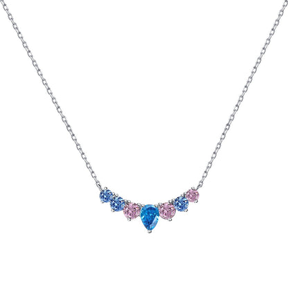 [Goodv]Dainty Colorful Heart Necklace