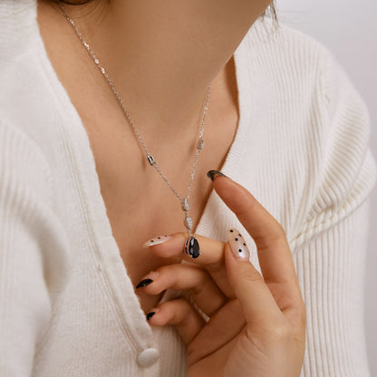 [Goodv]Dazzling Pear Cut Necklace