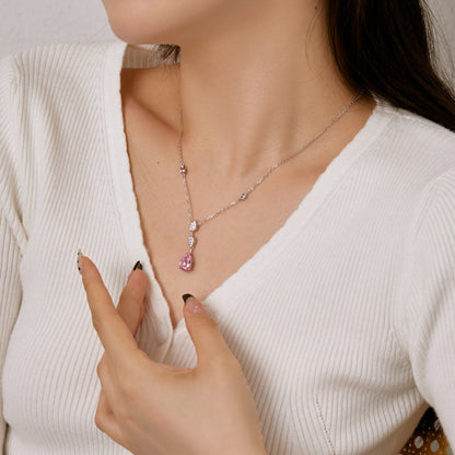 [Goodv]Dazzling Pear Cut Necklace