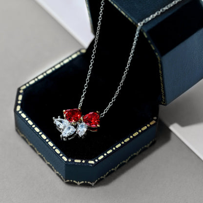 [Goodv]Dainty Red Heart Necklace