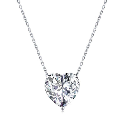 [Goodv]6.0 carat Radiant Heart Shape Necklace