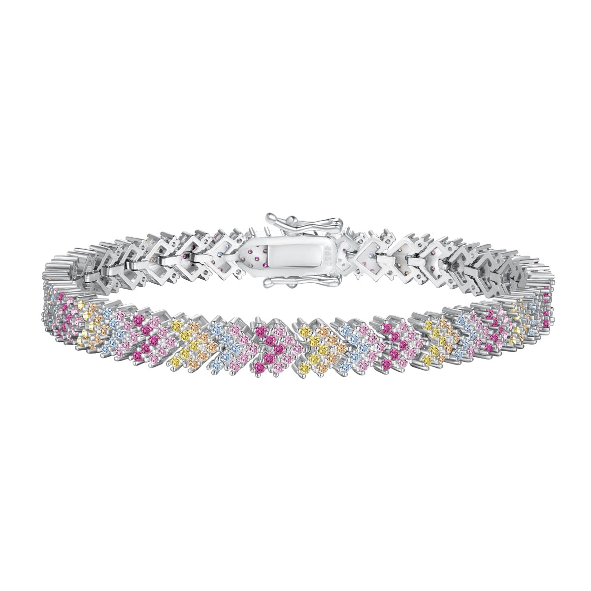 [Goodv]Ornate Sparkling Round Cut Party Bracelet