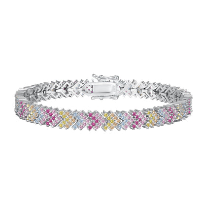 [Goodv]Ornate Sparkling Round Cut Party Bracelet