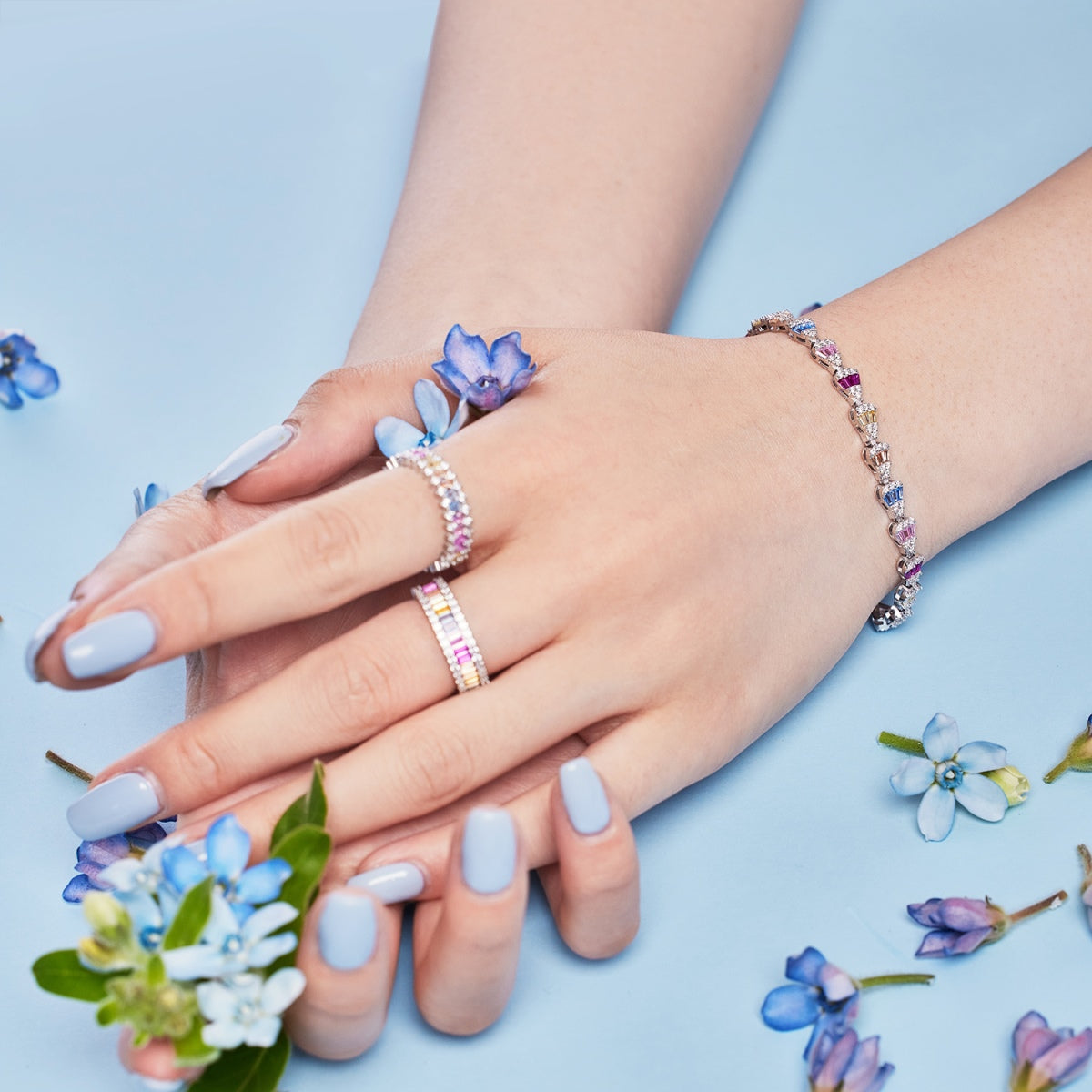 [Goodv]Radiant Water Drop Shape Daily Bracelet