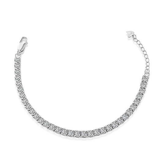 [Goodv]Sparkling Radiant Princess Cut Tennis Bracelet
