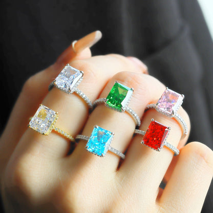 [Goodv]4.0 Carat Luxurious Engagement Ring