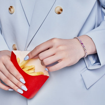 [Goodv]Dazzling Unique Multi Shape Daily Bracelet