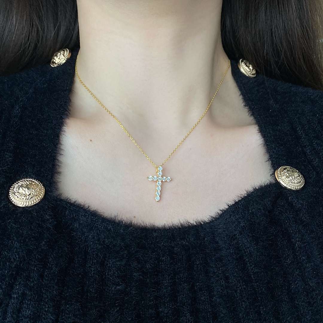 [Goodv]Unique Cross Shape Necklace