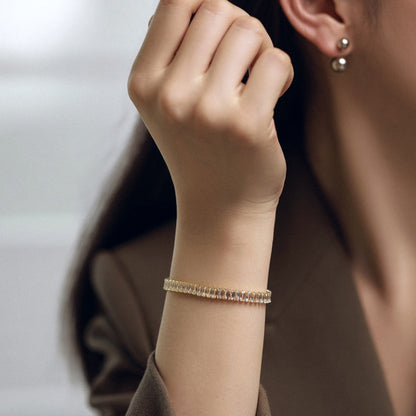 [Goodv]Exquisite Emerald Cut Daily Bracelet