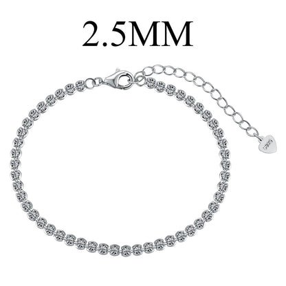 [Goodv]Dazzling Sparkling Round Cut Daily Bracelet