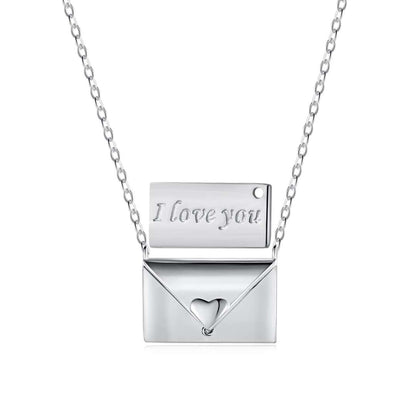 [Goodv]Envelope Heart Shape Mother's Day Necklace