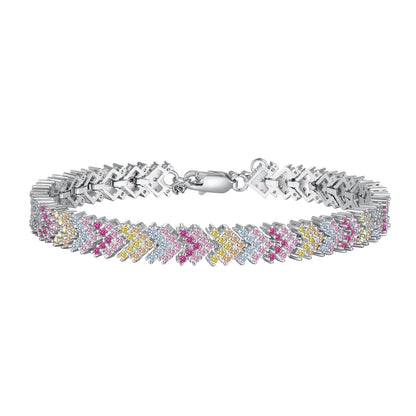 [Goodv]Ornate Sparkling Round Cut Party Bracelet