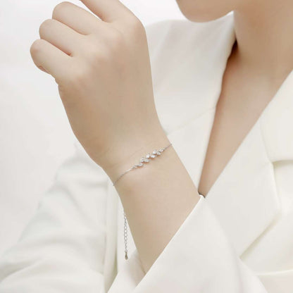 [Goodv]Elegant Wheat Leaves Shape Bracelet