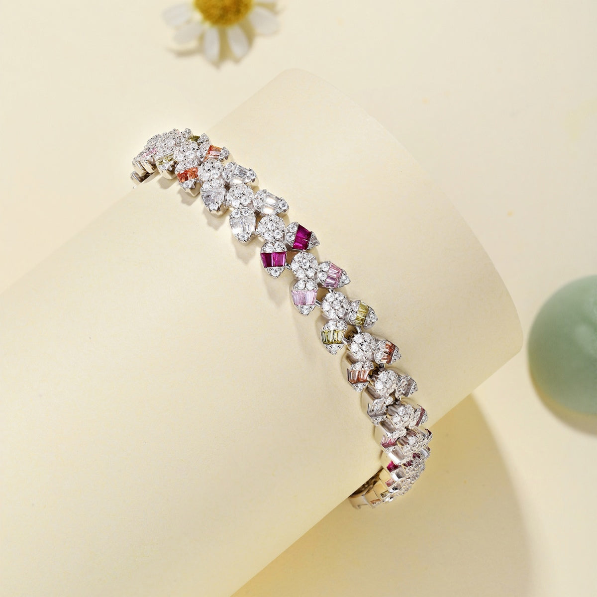 [Goodv]Dainty Exquisite Flower Shape Daily Bracelet
