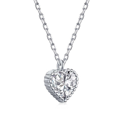 [Goodv]Ornate Heart Shape Necklace