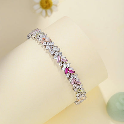 [Goodv]Dazzling Unique Multi Shape Daily Bracelet