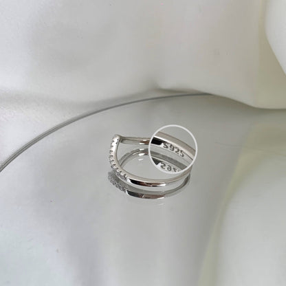 [Goodv]Elaborate Tennis Band Ring