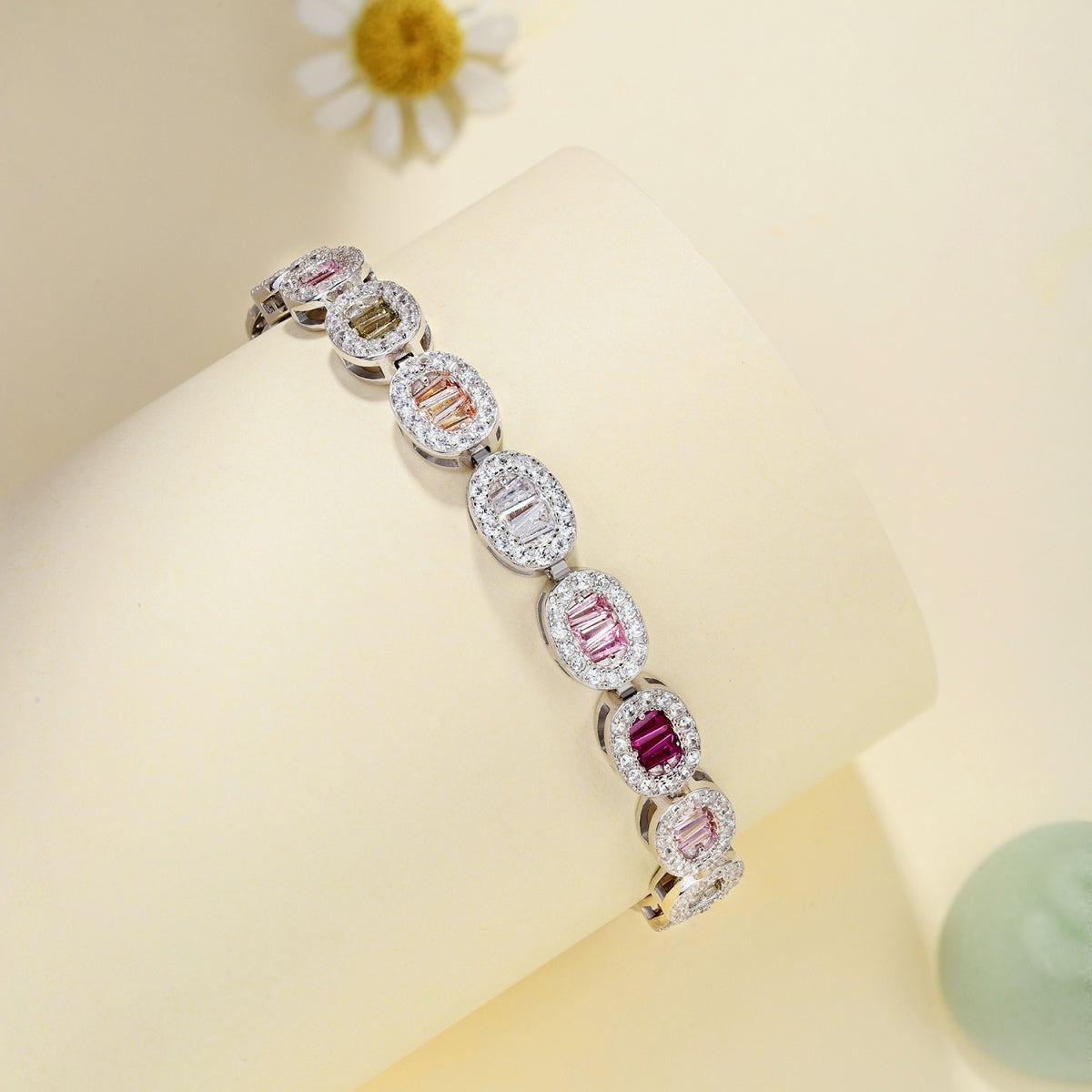 [Goodv]Exquisite Ornate Emerald Cut Daily Bracelet