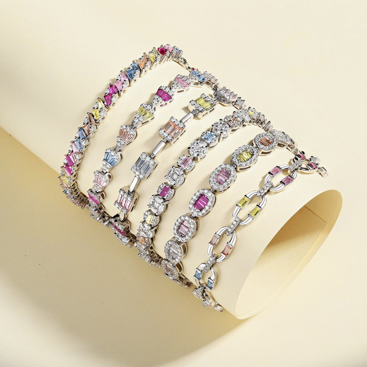 [Goodv]Exquisite Ornate Emerald Cut Daily Bracelet