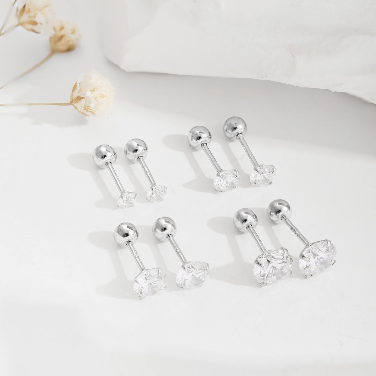 [Goodv]Unique U-Shaped Ear Bone Earrings