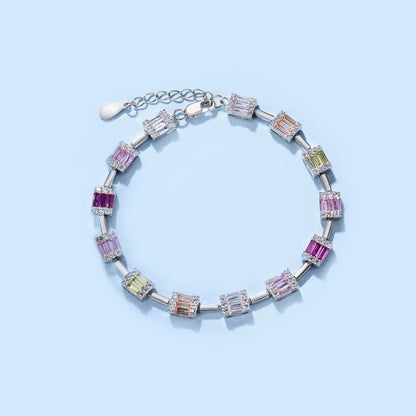 [Goodv]Dainty Charming Emerald Cut Daily Bracelet