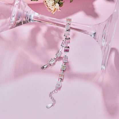 [Goodv]Dainty Charming Emerald Cut Daily Bracelet