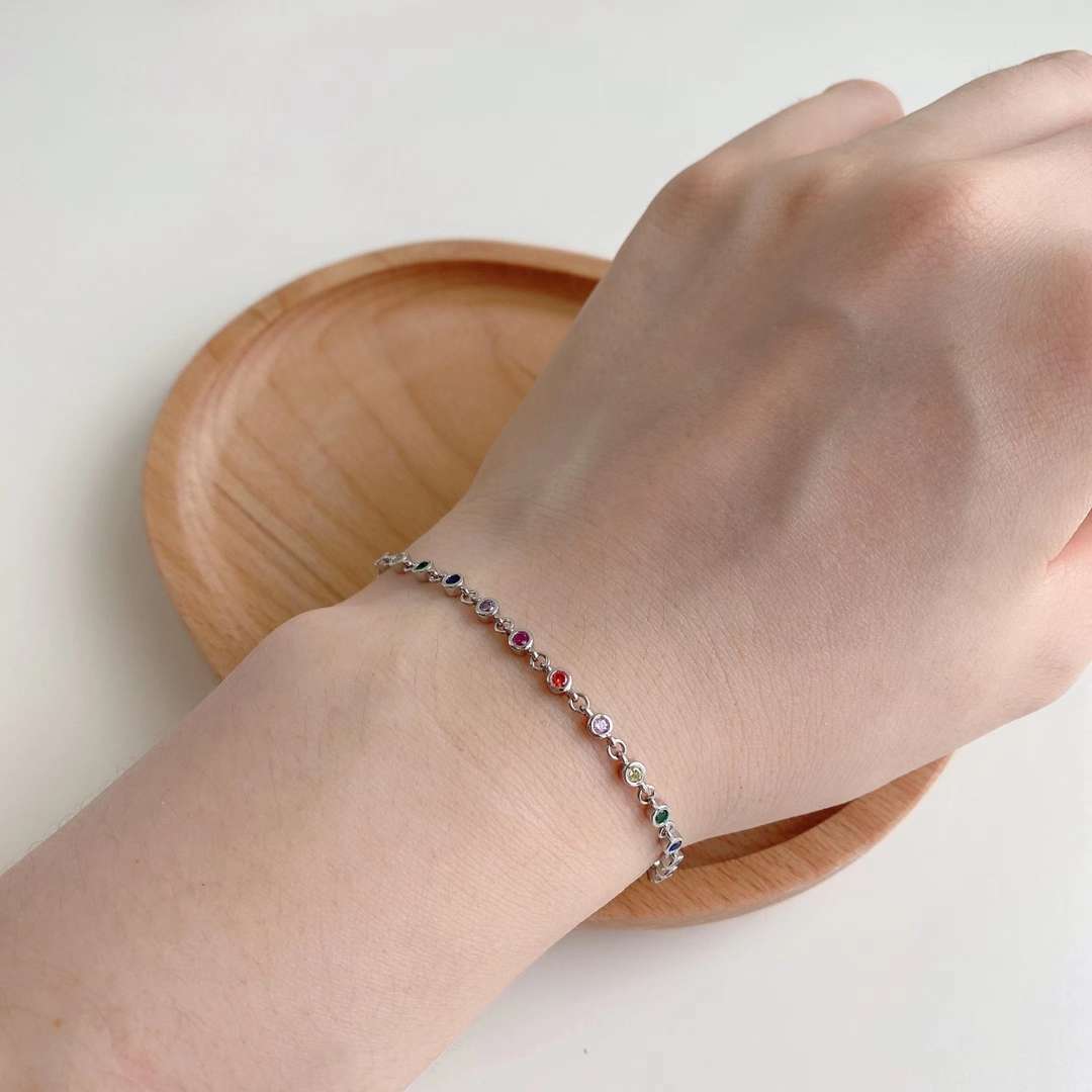 [Goodv]Colorful Bead Array Bracelet