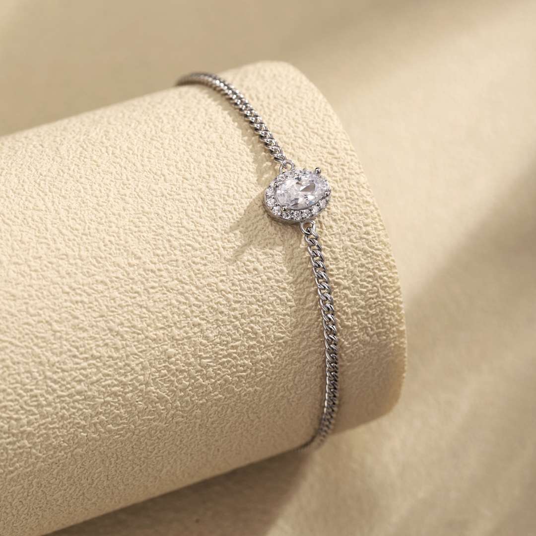 [Goodv]Exquisite Oval Shape Bracelet