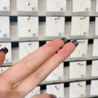 [Goodv]Delicate Solitaire Earrings