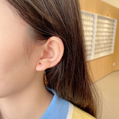 [Goodv]Delicate Solitaire Earrings