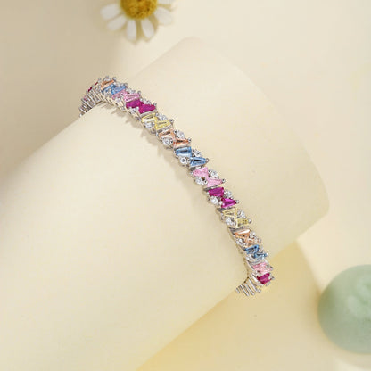 [Goodv]Ornate Sparkling Multi Cut Party Bracelet
