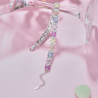 [Goodv]Delicate Colorful Multi Cut Party Bracelet