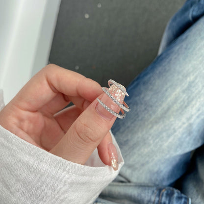 [Goodv]Unique Vibrant Entangle Daily Ring