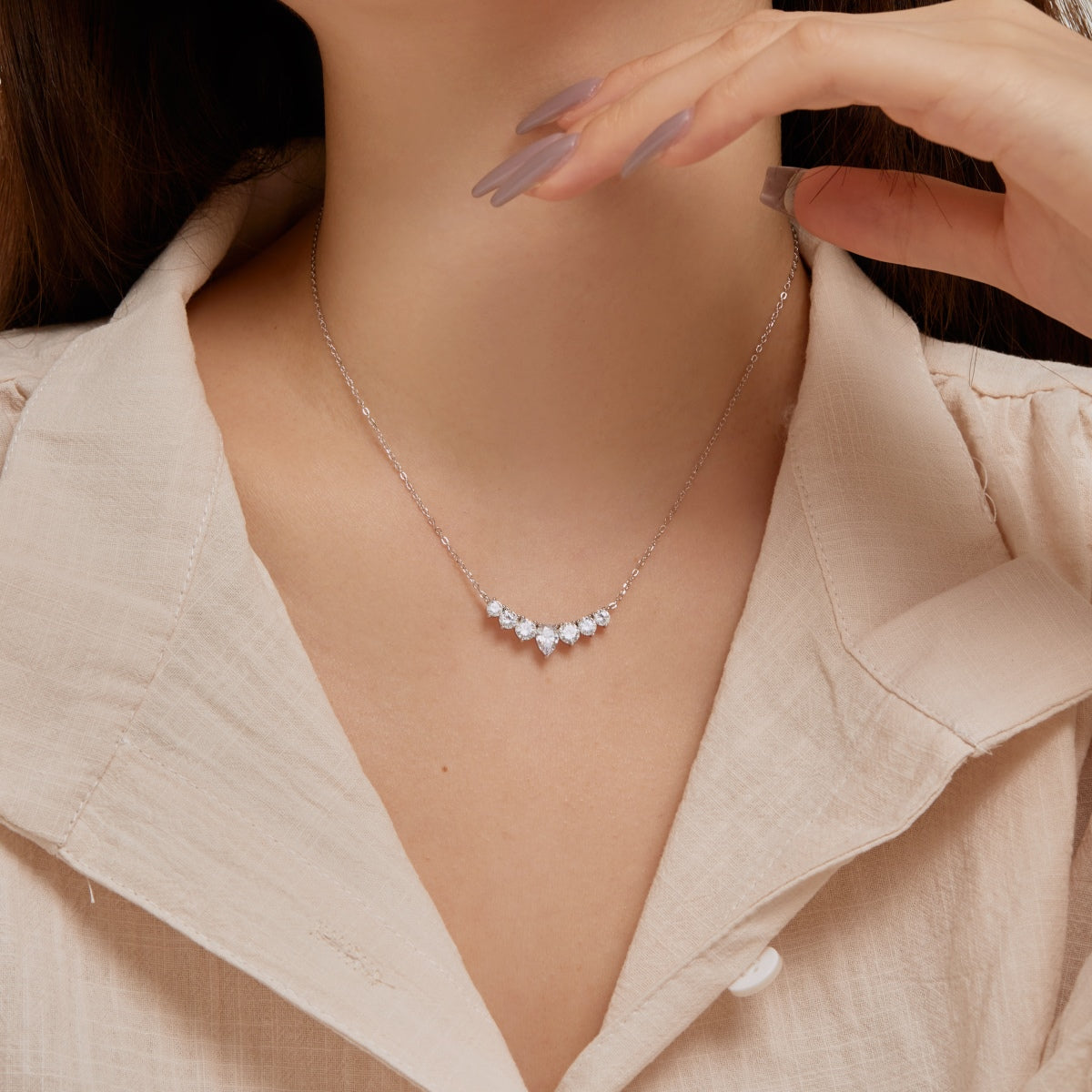 [Goodv]Dainty Colorful Heart Necklace