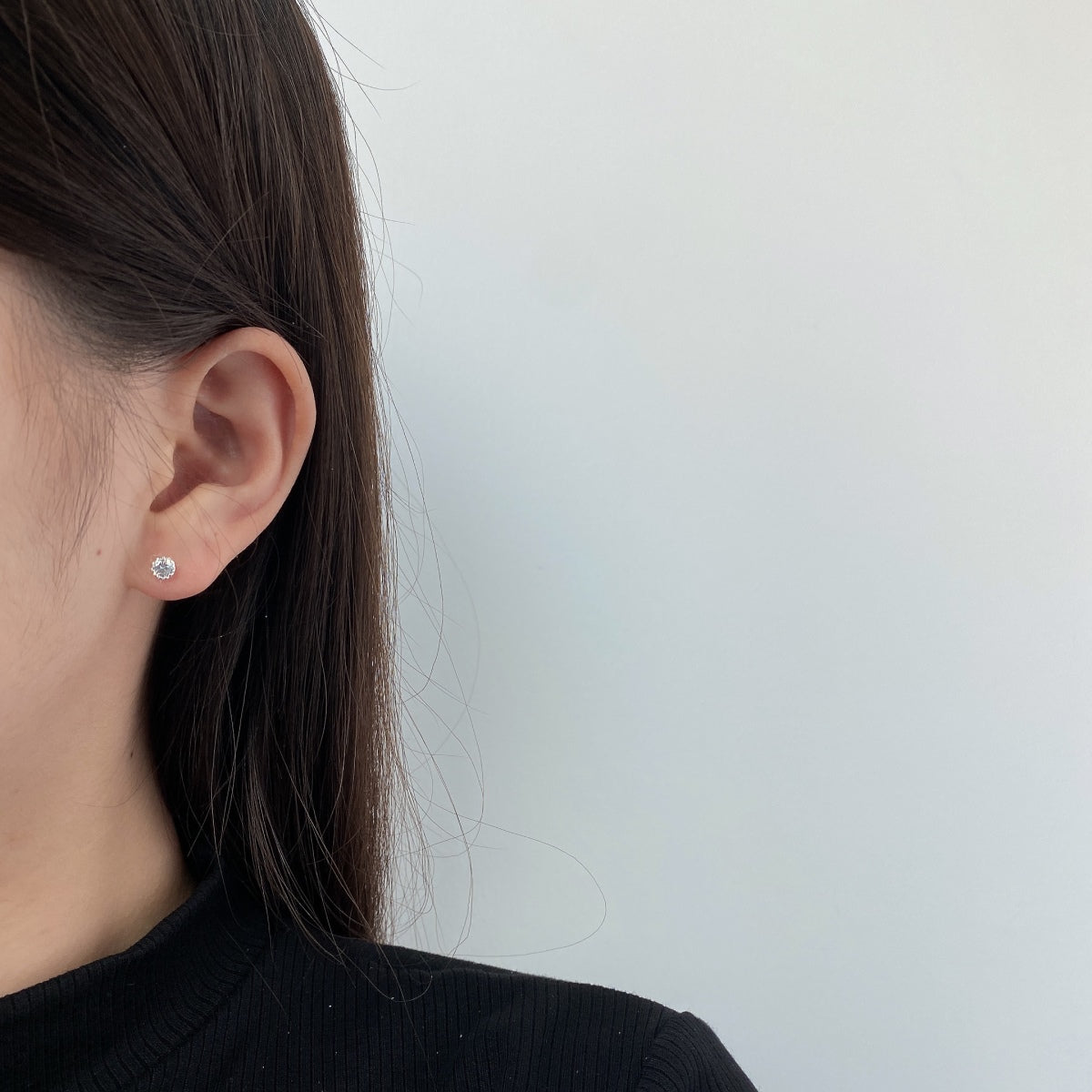 [Goodv]Sparkling Colorful Round Shape Earrings