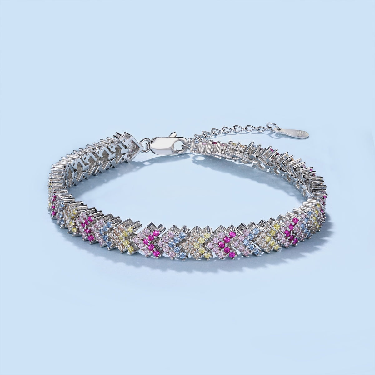[Goodv]Ornate Sparkling Round Cut Party Bracelet