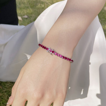 [Goodv]Radiant Colorful Round Cut Party Bracelet