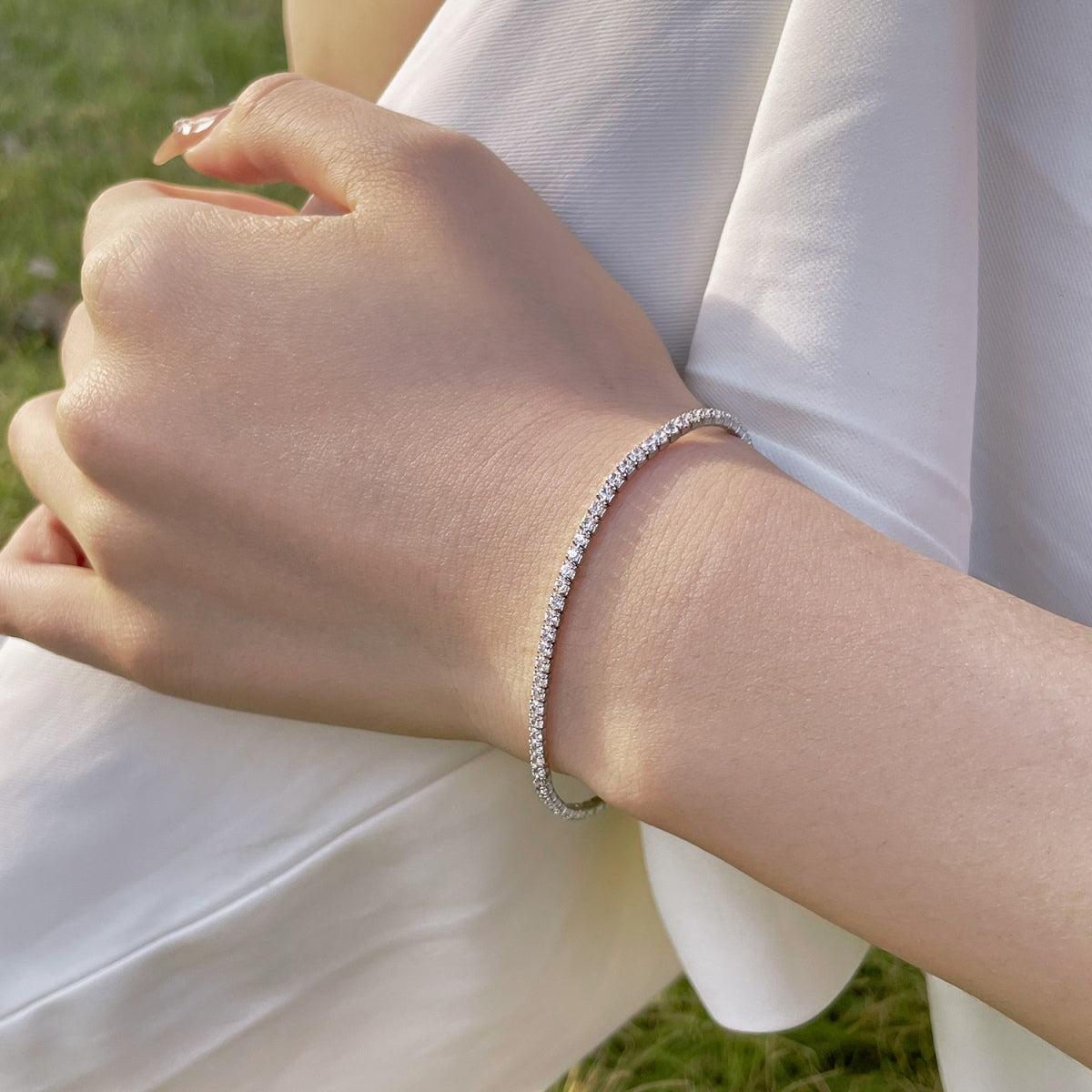 [Goodv]Radiant Colorful Round Cut Party Bracelet