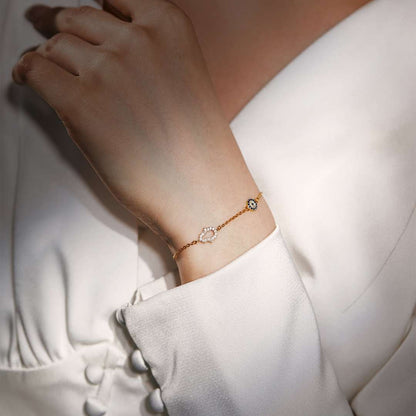 [Goodv]Gost Shape & Round Shape Necklace