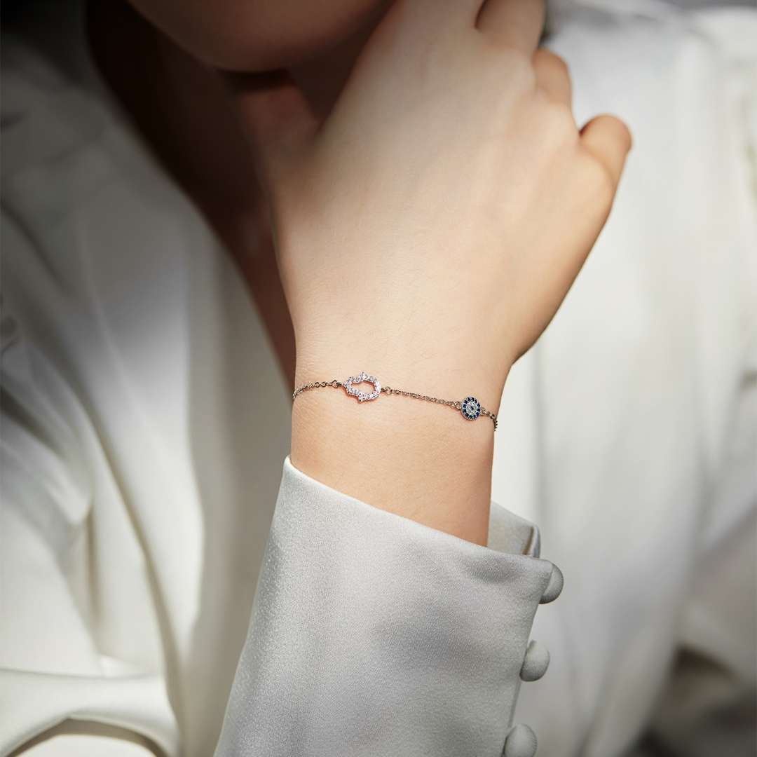 [Goodv]Gost Shape & Round Shape Necklace