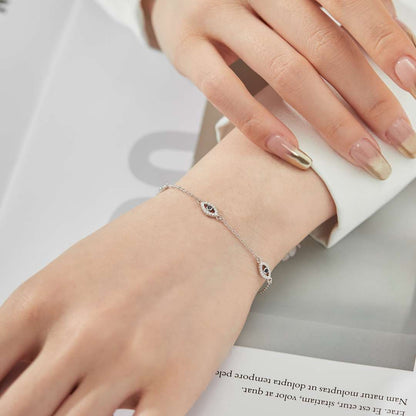 [Goodv]Evil Eye Shape Pendent Necklace