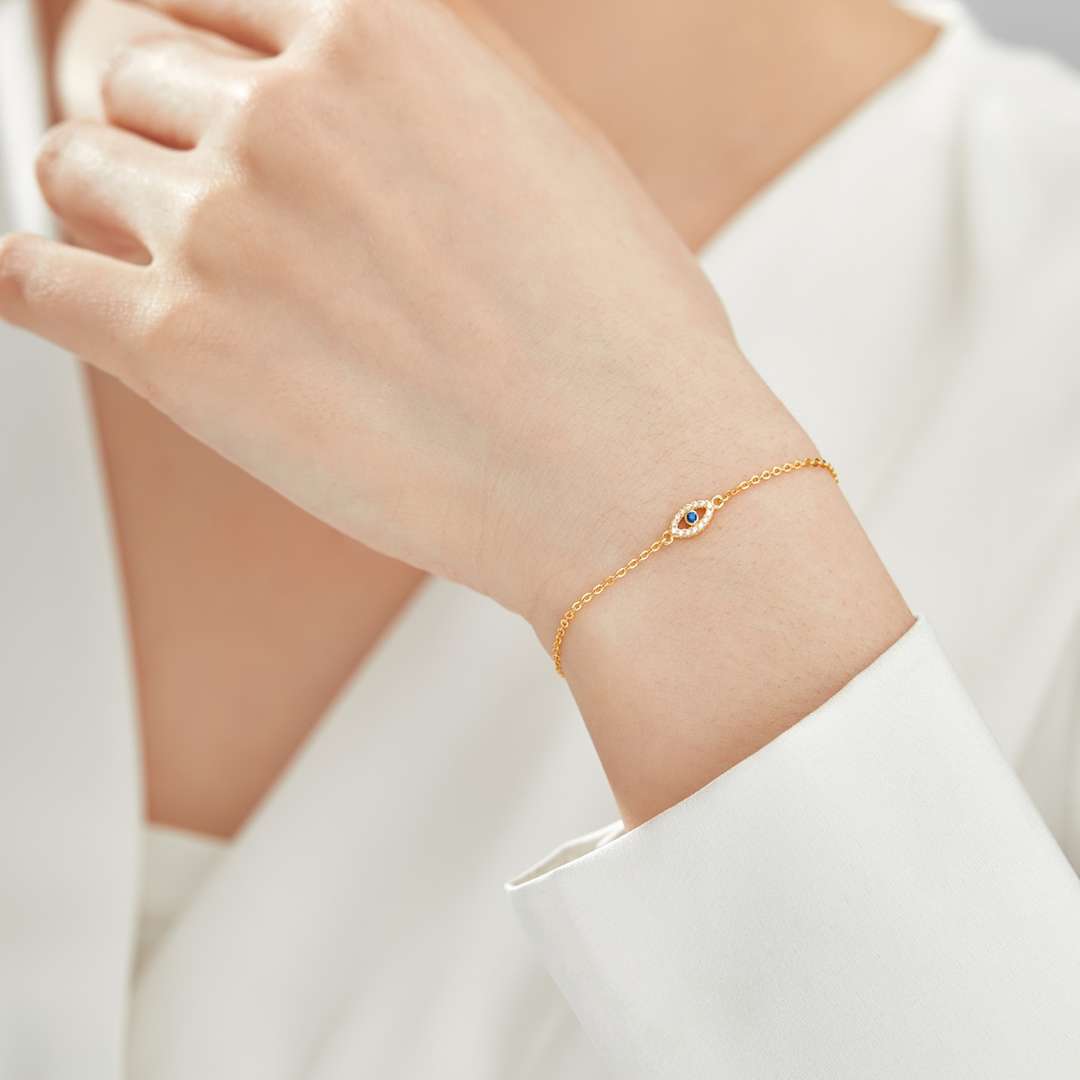 [Goodv]Evil Eye Shape Necklace