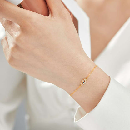 [Goodv]Evil Eye Shape Necklace