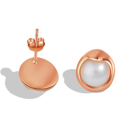 [Goodv]Dainty Bread Pearl Earrings