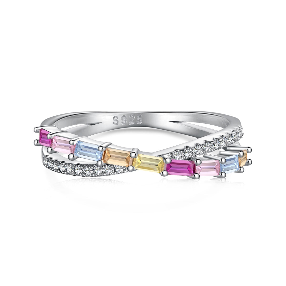 [Goodv]Energetic Elegant Radiant Cut Party Ring